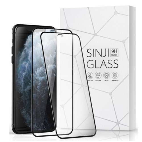 신지모루  아이폰SE2 2.5Ds 엣지 풀커버 강화유리 액정보호필름