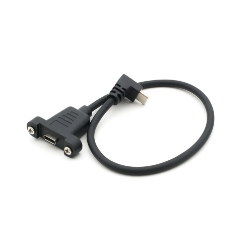 라이트컴 Coms Type C to C 상하꺾임 브라켓 연결용 케이블 IF932