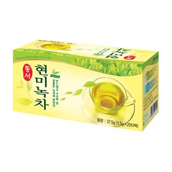 동서식품  현미녹차 티백 1.5g 25티백