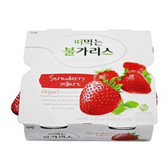 남양유업  떠먹는 불가리스 딸기 85g