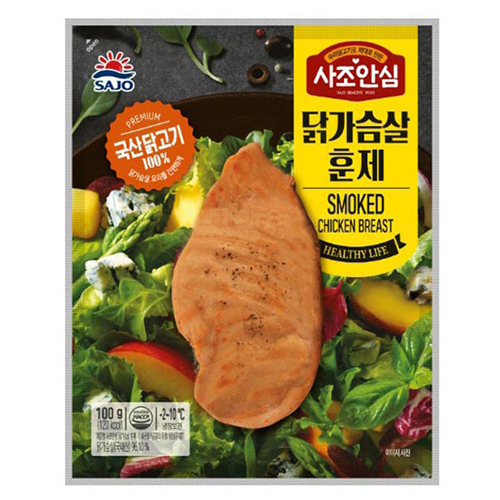사조대림  닭가슴살 훈제 100g