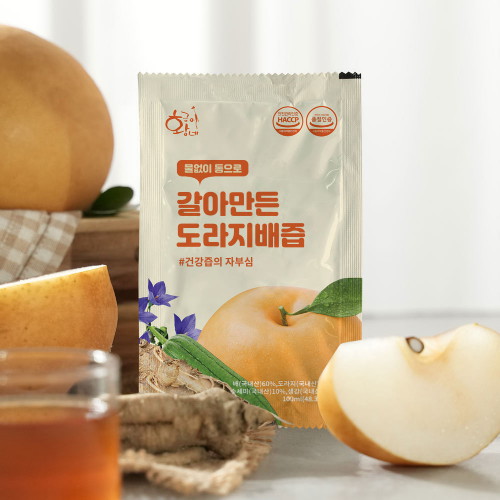 황금이네 도라지배즙 100ml 30포
