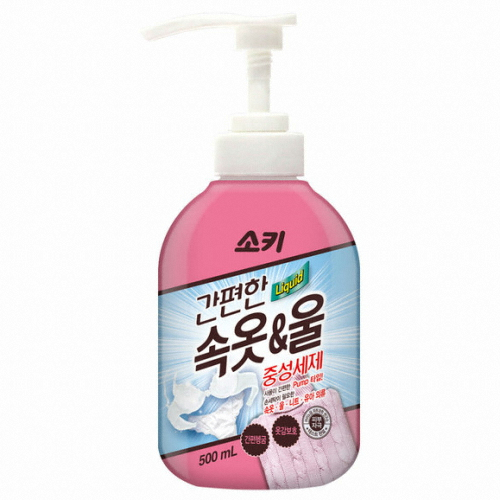 무궁화 소키 간편한 속옷&울 중성세제 500ml