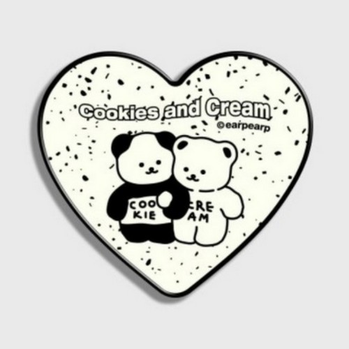 어프어프  Cookie cream-ivory 하트톡