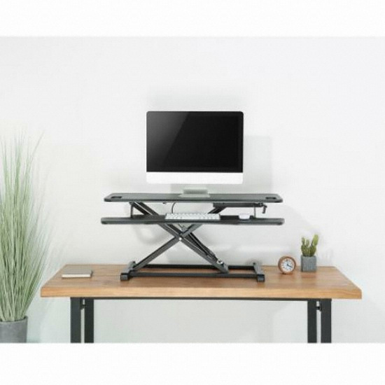 루나랩 수동 스탠딩 책상 거치형 950