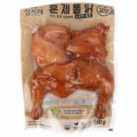 참프레  훈제 통닭 550g