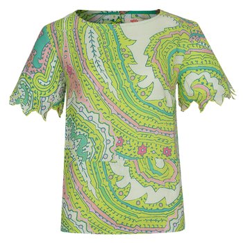 오일릴리 Oilily    패턴 블라우스 OWBSABL006