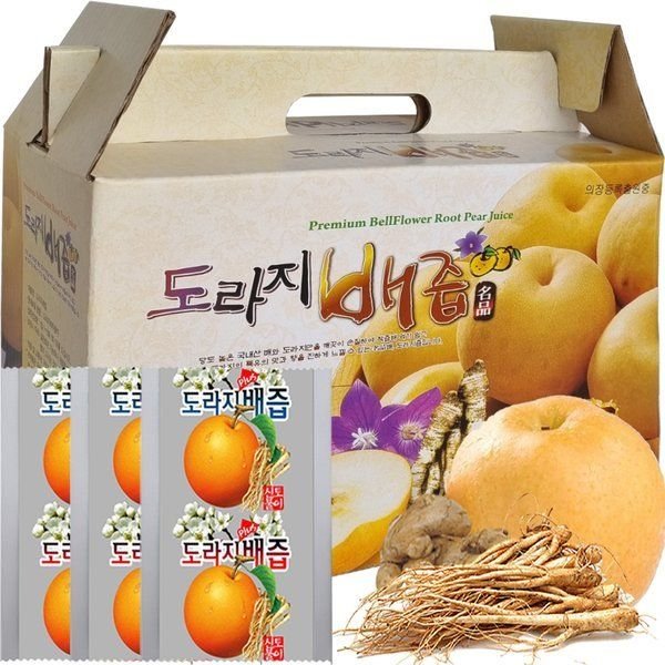 홍미원 도라지배즙 100ml 55포