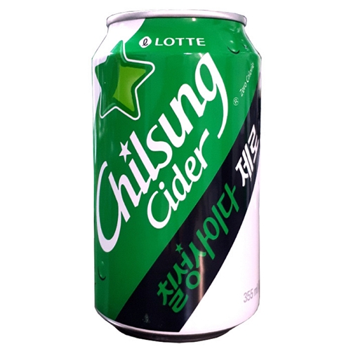 롯데칠성음료 칠성사이다 제로 355ml