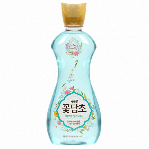 샤프란 꽃담초 부케가르니 화이트로즈 1L
