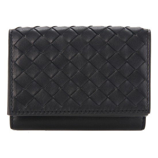 보테가베네타 3단투톤 컴팩트 지갑_515385 VO0B2 8885