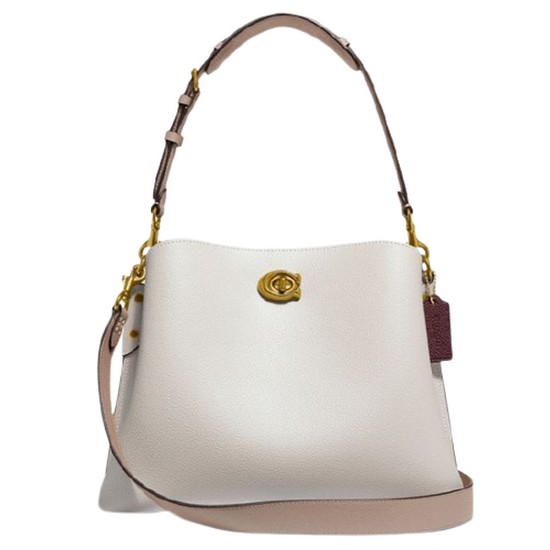 코치 윌로우 숄더백 인 컬러블럭_C2590 B4CAH