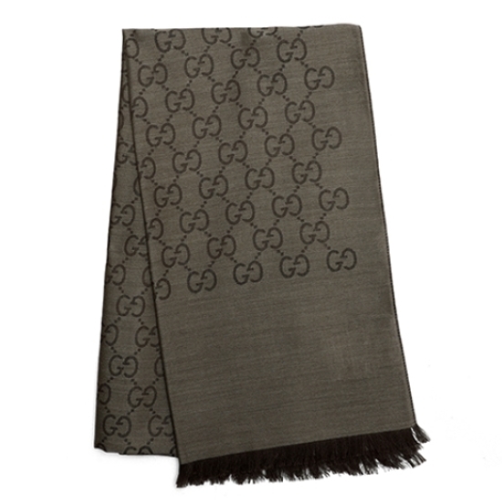 구찌 GG 울실크 투톤 머플러_165904 3G646 9664