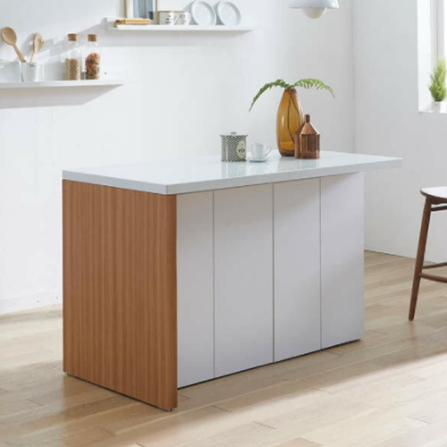 블리스데코 쉘리 인조대리석 아일랜드식탁 B 1400