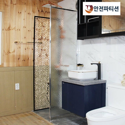 에코그린  AS310 아쿠아 강화유리 안전파티션 750