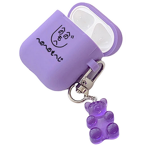 아칸  에어팟 헤노헤노모헤지 케이스