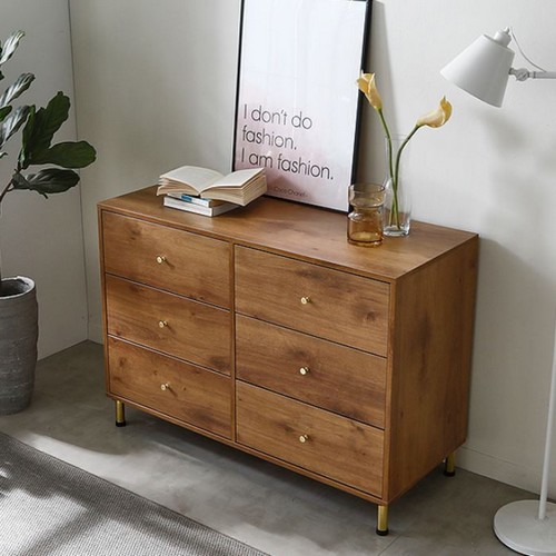 동서가구 솔트 올리비아 3단 서랍장 1200