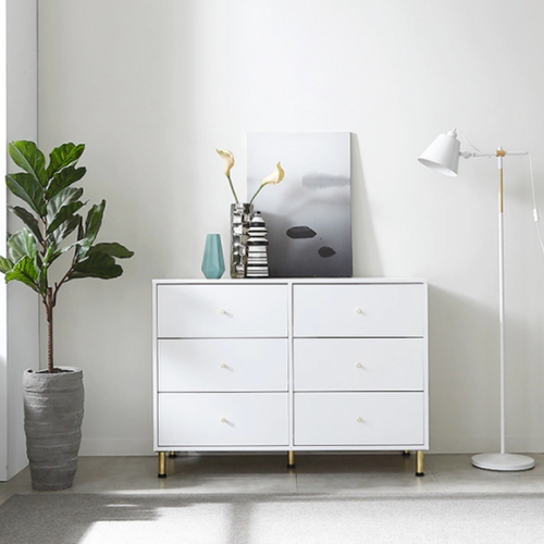 나무뜰  뮬라 3단 와이드 서랍장 1200