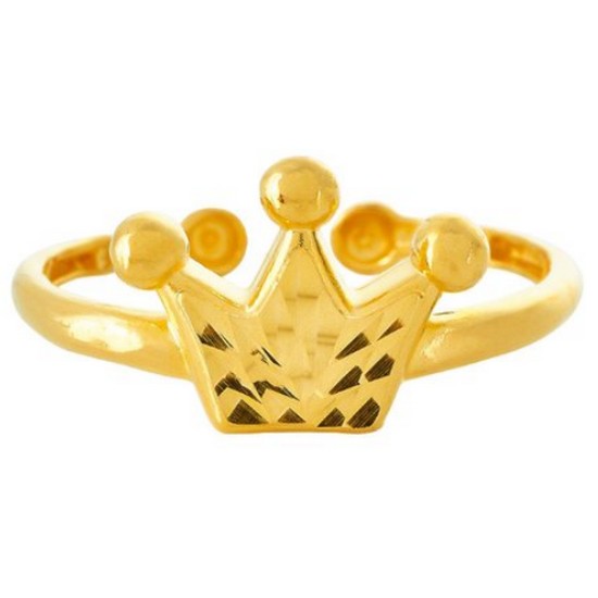 한국금거래소  순금 컷팅 왕관 돌팔찌 7.5g