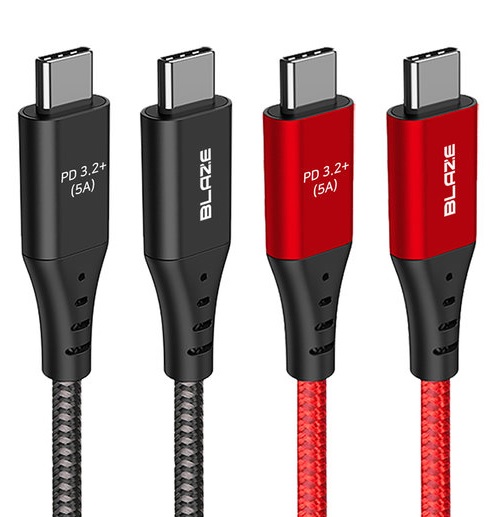 블레이즈  USB 3.2 Type C to C 100W 충전 케이블 [0.25m] 상품이미지