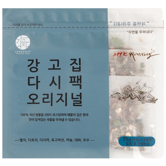 강고집 오리지널 다시팩 75g(15gx5입)