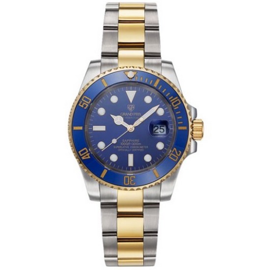 그랑프리 남성 메탈시계 GP2006BLG