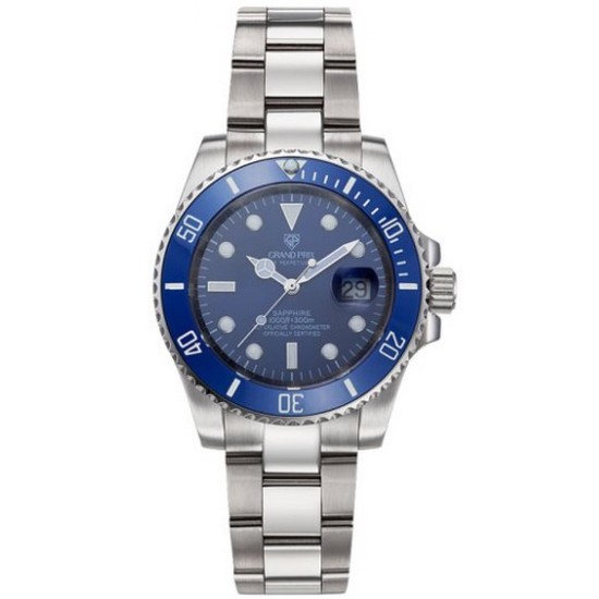 그랑프리 남성 메탈시계 GP2006BL