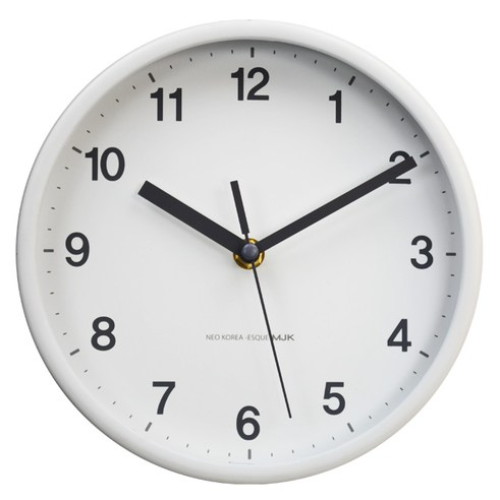 MJK  무소음 미니 소형 벽시계