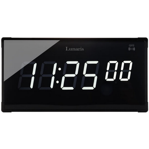 지성아이엔씨 루나리스 GPS 수신 디지털 전자 벽시계 해비치