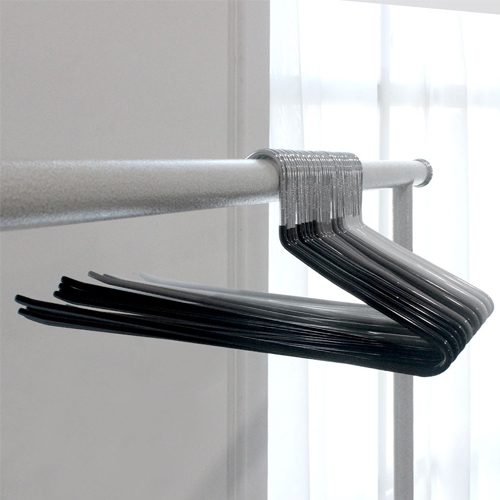 가쯔  PVC 논슬립 철재 바지걸이