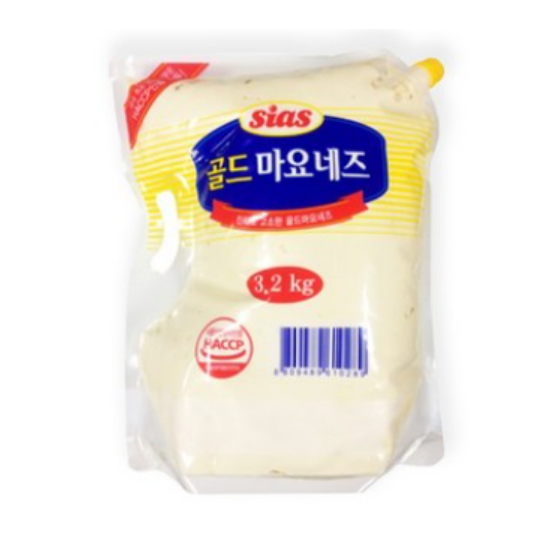 시아스 골드 마요네즈 스파우트 3.2kg