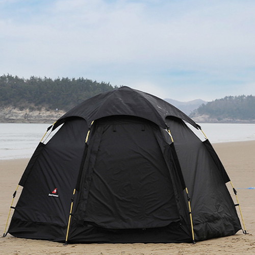 스위스마운틴  헥사돔 원터치 텐트 5인용 블랙