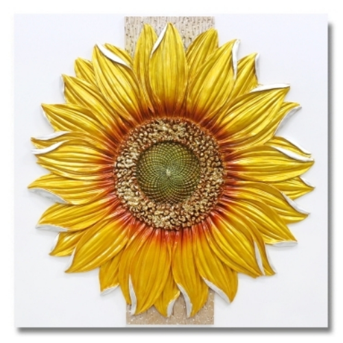 인테리어 액자 돈들어오는 그림 부자되는 풍수 벽장 -황금해바라기대