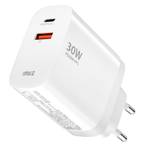 포유디지탈 IMUZ PD 30W 2포트 충전기 PD30W-PPS