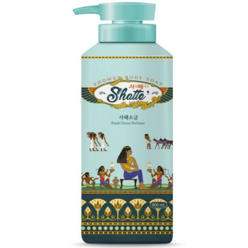 샤워때비누 사해소금 샤워 때비누 900ml