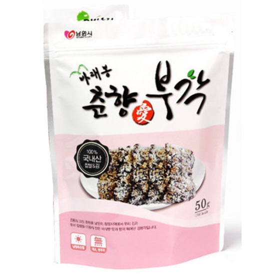 바래봉식품 바래봉 남원 춘향애 부각 50g