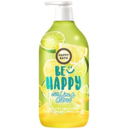 해피바스 스마일 바디워시 웰니스 유자라임 900g