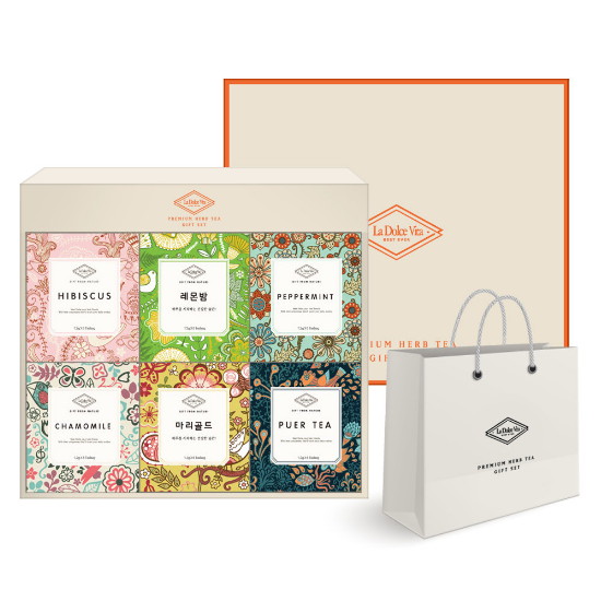 라돌체비타 프리미엄 허브차 6종 세트