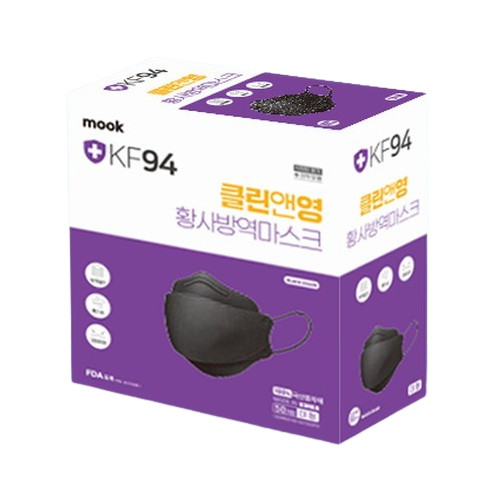 대륙공업 클린앤영 황사방역 마스크 KF94 대형