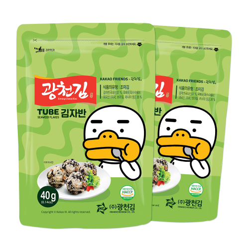 광천김  카카오프렌즈 김자반 40g