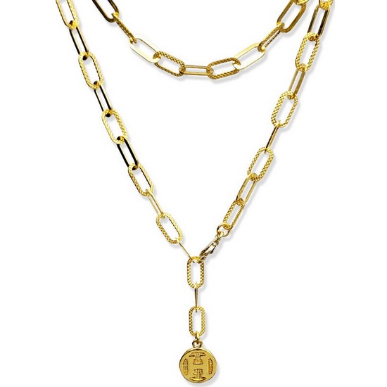 종로금1번가  24K 여자 순금 목걸이 클립체인 18.75g