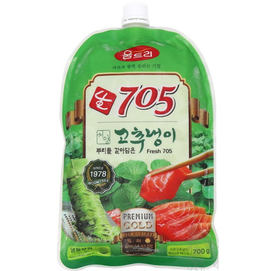 움트리 생와사비 705 700g
