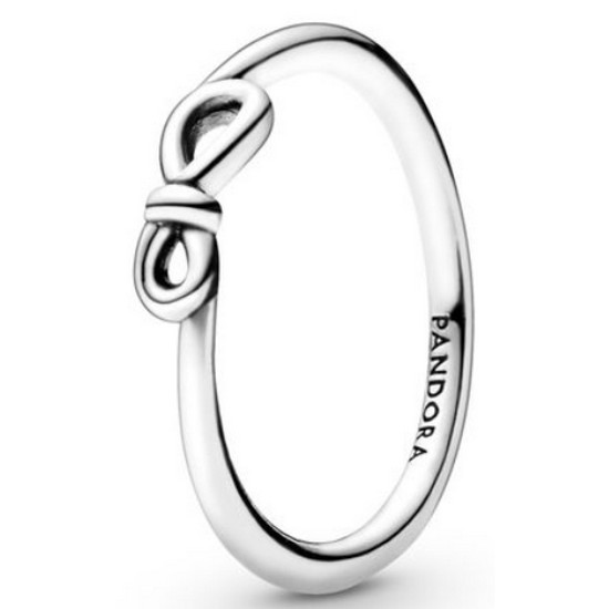 판도라 인피니티 노트 실버 반지_198898C00