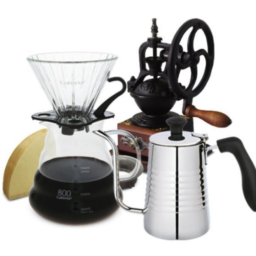 코맥 카페리아 핸드드립 홈카페 3종세트 (CDN2-CM1-CK10)