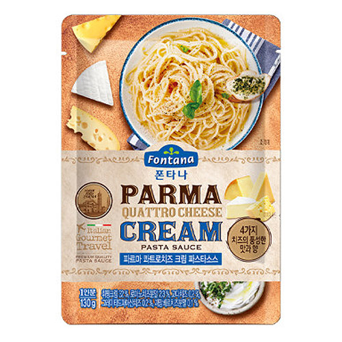 폰타나 파르마 콰트로치즈 크림 파스타소스 130g