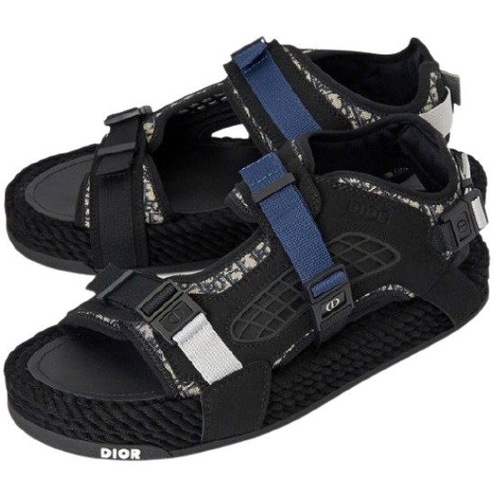 크리스찬디올 오블리크 자카드 아틀라스 샌들_3SA094ZIY 965