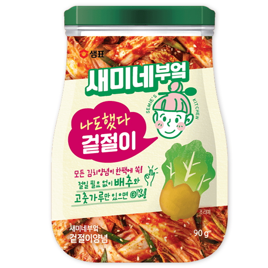 샘표 새미네부엌 겉절이양념 90g