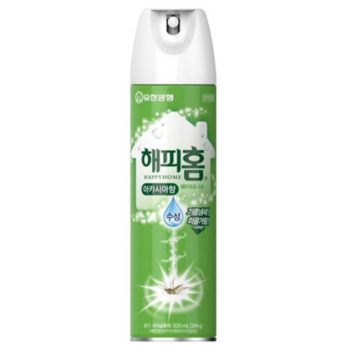 해피홈 에어로솔 수성 아카시아향 500ml