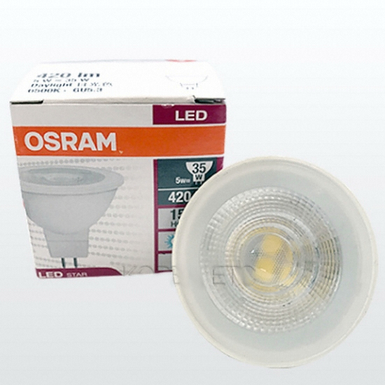 오스람  LED STAR MR16 할로겐전구 주광색 5W