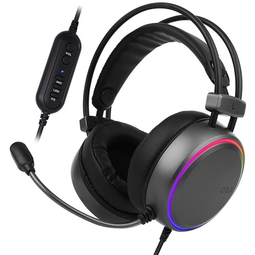 콕스  CH43 가상 7.1 ENC EQ RGB 초경량 게이밍 헤드셋